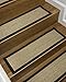 Natural Area Rugs Wheat Montreal DIY Pet Friendly Sisal Carpet Stair Treads/Rugs 9