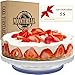 Montreal Baking Cake Turntable - 2 Inches Tall - 360 Degree Cake Stand - Cake Decorating Supplies