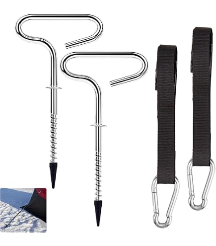 eskimo ice fishing tent accessories Deluxe Shelter Tie Down Kit 24260 Fit for QuickFish Codfish - don't bring dry and out of Spool Length:150M men