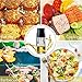 Olive Oil Sprayer Mister Oil Sprayer Bottle for Cooking, BBQ, Salad, Baking, Roasting, Grilling, Frying, BPA-Free, Glass, 150ml