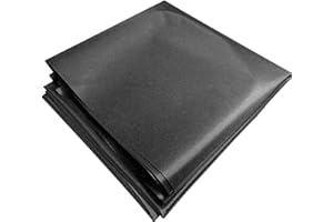 LOOGOOL EMF Protection Fabric, Shielding RF & LF Electromagnetic Fields Anti Radiation Copper Fabric-Blocking, Black 78"x43"