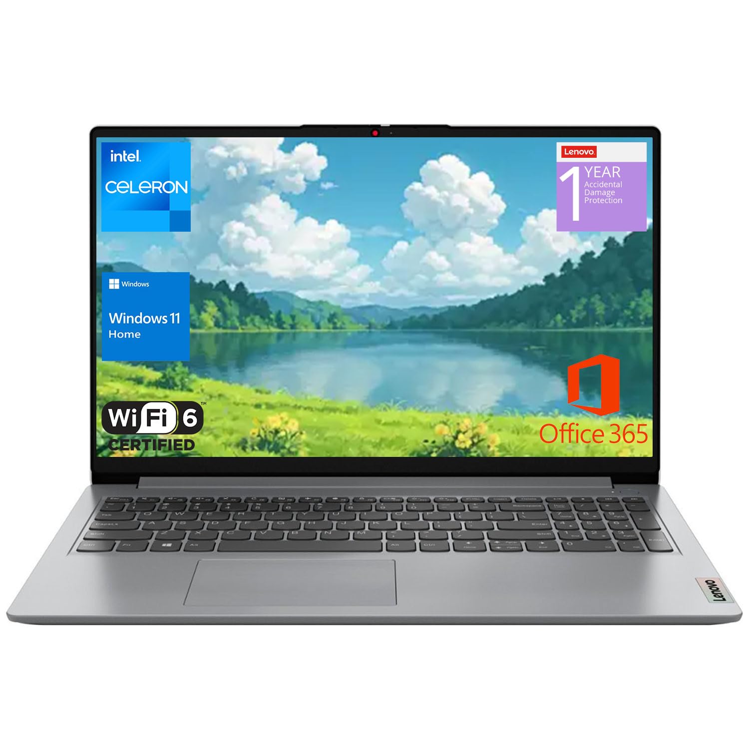 Lenovo IdeaPad 1 Home Laptop, 15.6