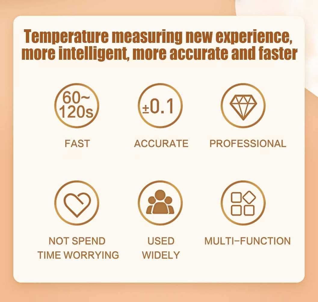 Sinaou New Version Best Digital Medical Thermometer Accurate And Fast Readings Baby Thermometer For Child And Adult With Lcd Temperature Measurement Ussp White Baby Thermometers Innovativebiz In