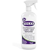 FOLEX Professional Carpet Stain Remover Spray &ndash; Stain Remover for Old Stains &ndash; Best Remover for Pets &ndash; Rug Stain Remover &amp; Upholstery Cleaner &ndash; Cleaner Solution for Couches &amp; Car Interiors &ndash; 34 oz
