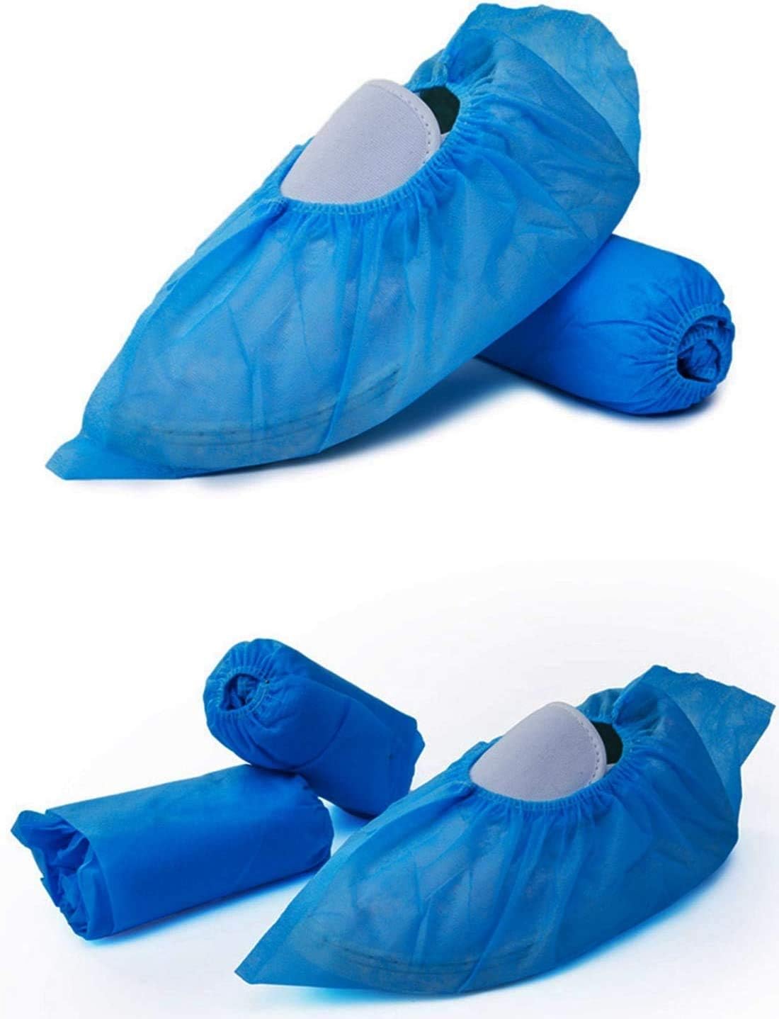 outdoor protective covers on Safety Security 100 Pairs Shoe Covers Disposable Disposable Shoe Boot Covers For Home Indoor And Outdoor Protect Your Home Floors And Shoes Color 100 Pairs Personal Protective Equipment