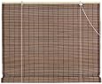 Amazon.com: Oriental Furniture Burnt Bamboo Roll Up Blinds ...