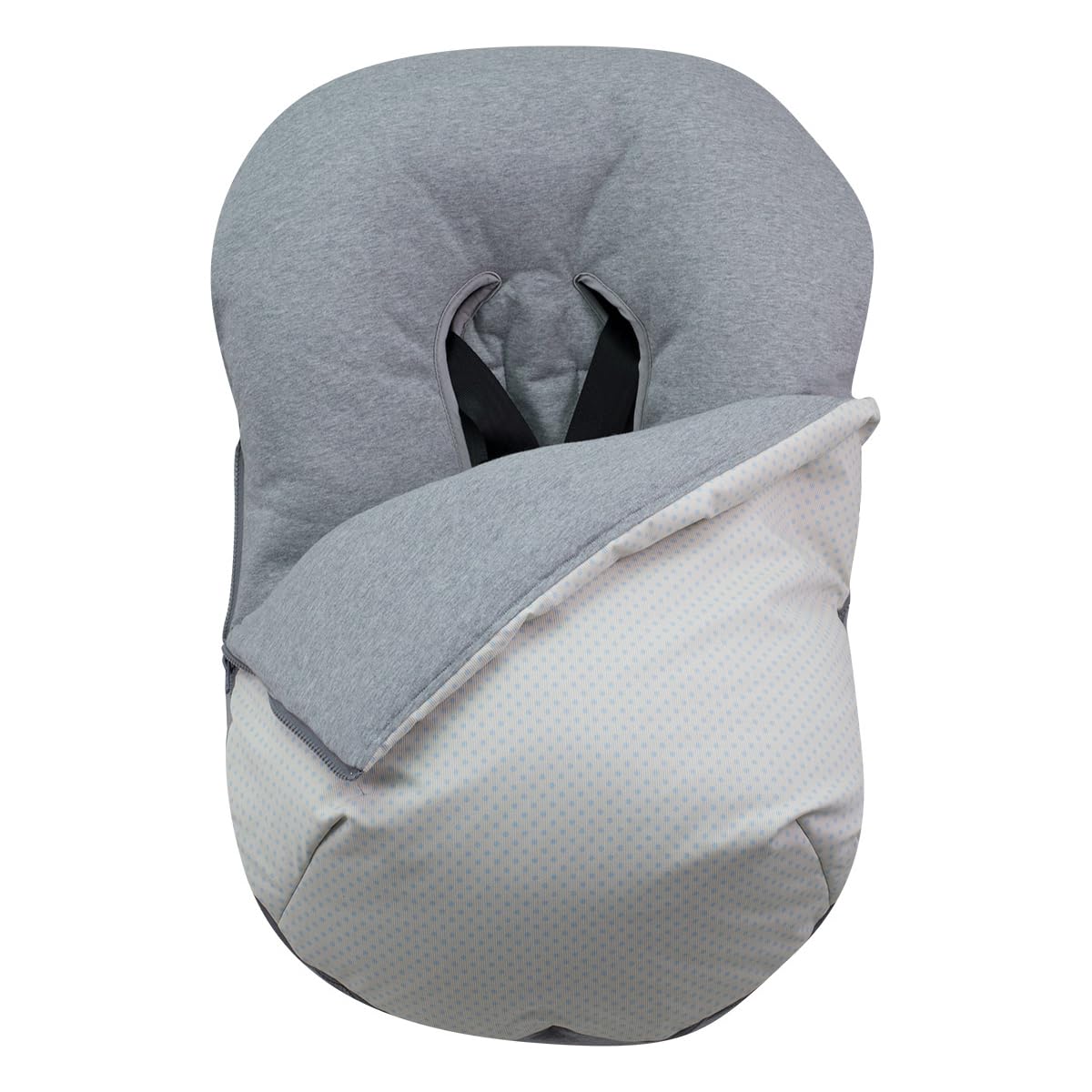 JYOKO Kids Universal Footmuff for Carriers and Carseats Blue Dots