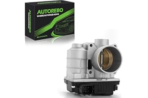 AUTOREBO Electronic Throttle Body Assembly Fit for Nissan Sentra 2003-2006, L4 1.8L, Naturally Aspirated, with TPS, Replace # 16119-AU000, 16119-AU00A, 16119-AU00B, S20052, 67-0005, 6E-0005, ETB0002, TB1003