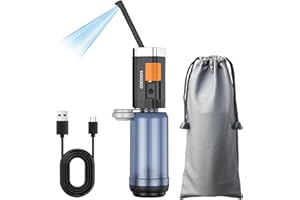 VITCOCO Rechargeable Portable Bidet for Travel, High Pressure Handheld Sprayer with IPX7 Waterproof, 400ml Travel Bidet with 