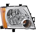 For Nissan Xterra | Pro-4X Headlight 2005 2006 2007 2008 2009 2010 2011 2012 Passenger Right Side Headlamp Assembly Replacement