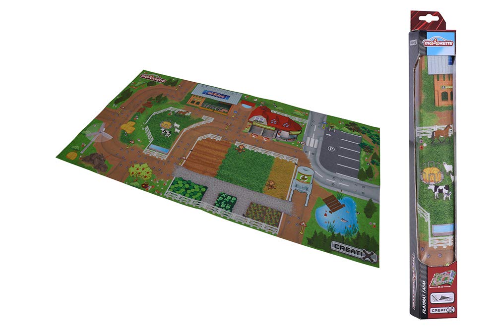 Dickie Toys 212056416" Creatix Playmat Farm Toy, Multicoloured