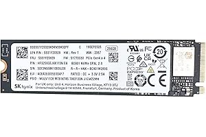 OEMGENUINE OEM SK HYNIX HFS256GEJ9X113N 256GB M.2 PCIe NVME GEN 4 Solid State Drive SSD 2280 M Key