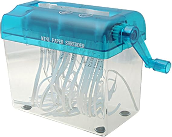 Mini Hand Wind Portable Mechanic Paper Shredder Amazon co uk Office Products Mini hand wind portable mechanic paper shredder amazon co uk office products