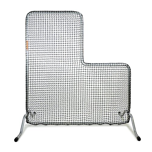 image for JUGS Fixed-Frame L-Shaped Protective Screen - Baseball Pitcher and Pit
