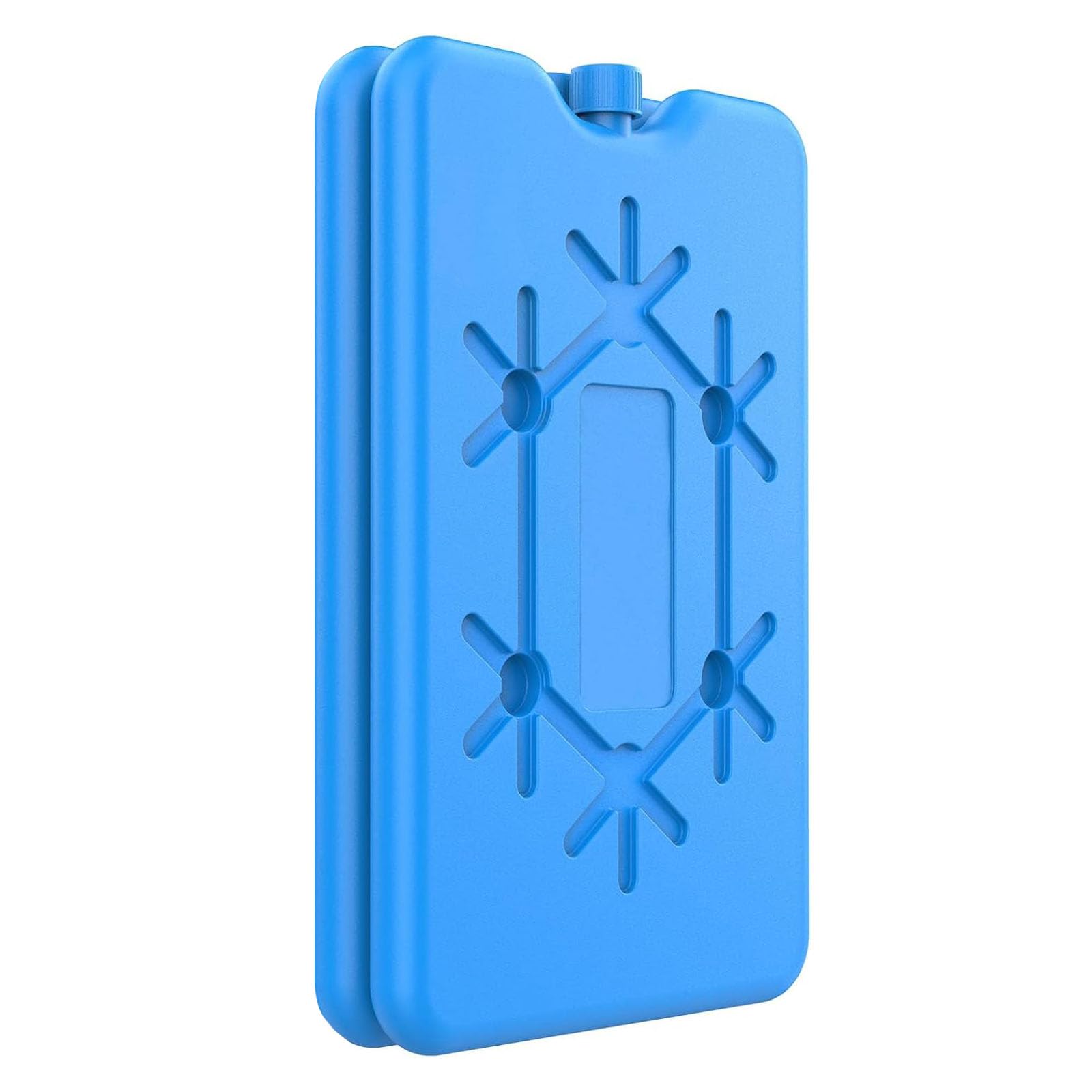 sunVigorous Kühlakkus für kühltasche - kühlakkus - 2 Stück à 200 ml-Wiederverwendbarer ultradünner kühlelement- Geeignet für Outdoor-Aktivitäten zum Mitnehmen, um Lebensmittel frisch zu halten