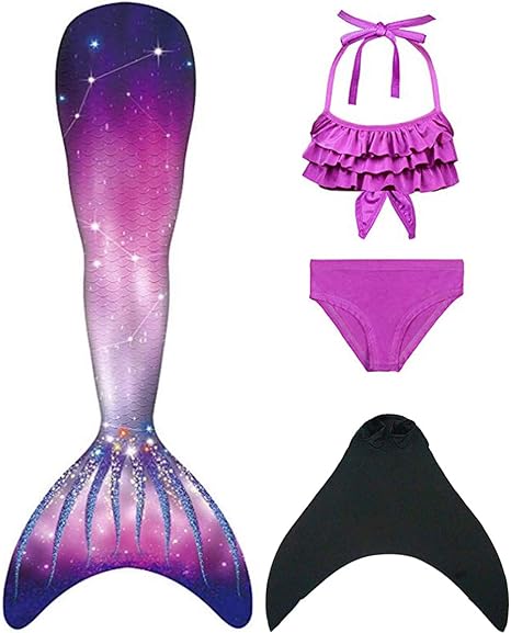 colas de sirena para niñas amazon