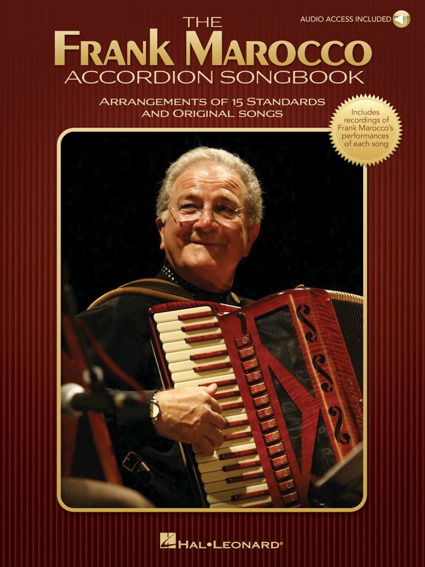 The Frank Marocco Accordion Songbook. Accordion Solo. Includes Audio Online