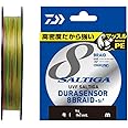 Daiwa PE Line UVF Saltiga Dura Sensor x 8 + Si2, No. 0.6-10, 200/300/400 m, Multicolor