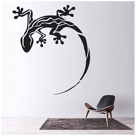 Azutura Gecko Eidechse Wandtattoo Tiere Wand Sticker Jungen