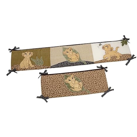 lion king crib bumper pads