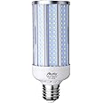 Auzilar 60W LED Corn Light Bulb (E39 Large Mogul Base) 6000Lm 6500K Cool White, for Metal Halide HID HPS Replacement Garage Parking Lot High Bay Warehouse Street Lamp Lighting, 85V-265V