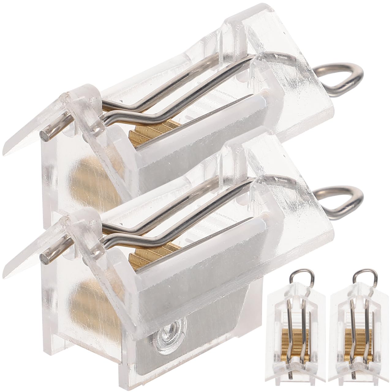 VILLCASE 4pcs Cord Lock Blind Wire Locks and Tilt Meachanism Blind Cord Safety for Venetian Window s Components