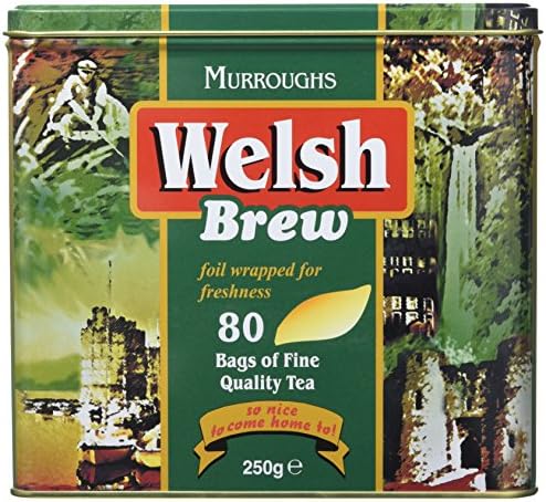 Welsh Brew Tea Teabags Caddy (Pack of 3, Total 240)