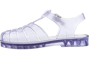 mini melissa Possession Jelly Sandal for Kids- The Iconic 90s Original Jelly Shoe, Fisherman’s Sandal with Adjustable Strap and Side Buckle for Girls
