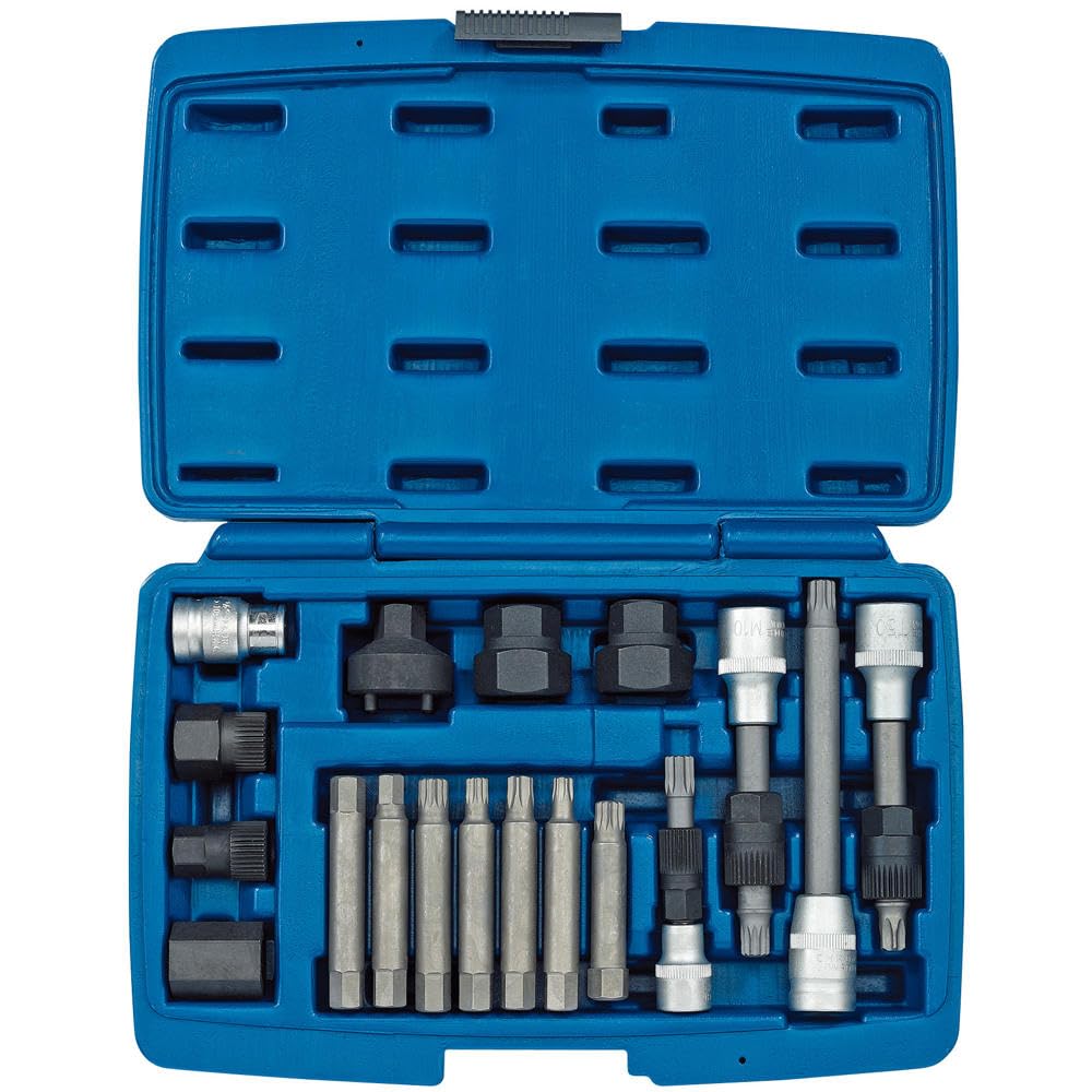 Draper 31921 Expert Alternator Pulley Tool Kit, 18 Pieces โ image 1