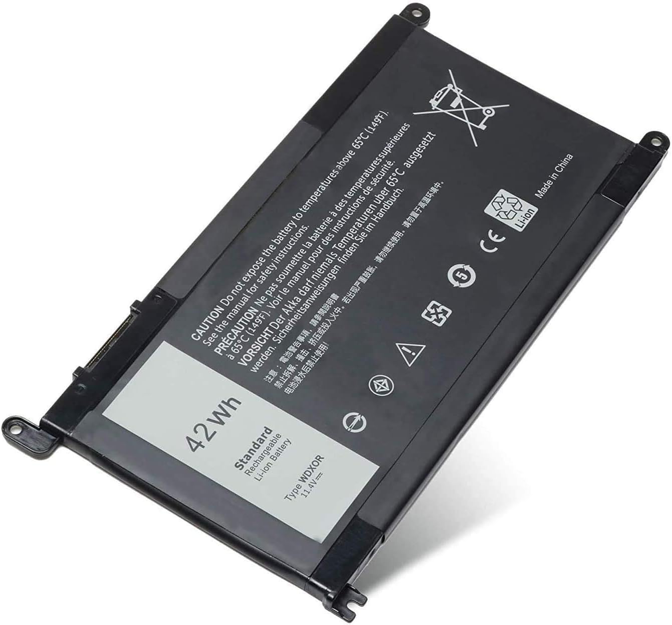 Runpower Wdx0r Wdxor 42wh Laptop Replacement Battery For Dell Inspiron 13 5368 5378 5379 7368 7378 14 7460 15 5565 5567 5568 5570 5578 5579 7560 7570 7579 7569 7580 17 5765 5767 5770 7460 Computers Accessories Accessories