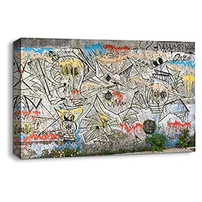 Canvas Wall Art-Creative Street Art-Canvas Prints Home Artwork Decoration for Living Room,Bedroom - 12x18 inches
