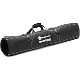 Rock-N-Roller StandWrap 4-pocket Roll-up Accessory Bag - Large 42" Pocket Length,Black