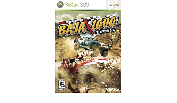 Amazon Com Score International Baja 1000 Xbox 360 By Activision Video Games