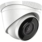 4MP POE IP Turret Camera 120dB WDR 2.8MM Lens Motion Detection Ⲏіkconnect | 120 dB WDR H.265+ IP67 Waterproof 100ft Night VersionCompatible with iVMS4200/ Guarding Vision