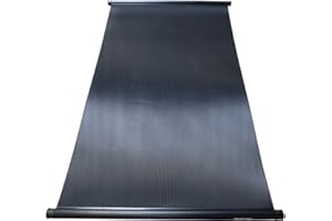 FAFCO 21408 4 by 8 Foot Connected Tube SunSaver Solar Powered Panel Pool Efficient Heating System with Patented Metering System and Flow Chamber