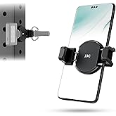 JJC Phone Clamp Holder for Magnetic Car Mount Tripod Stand with MagSafe Function, Gym Magnetic Phone Clip for Metal Surface with 2 Cold Shoes & 1/4" Screw for iPhone Samsung Galaxy Google Pixel-Black