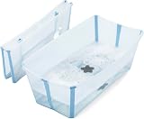 Stokke Flexi Bath Standard Foldable Baby Bath Ocean Blue 0-15kg