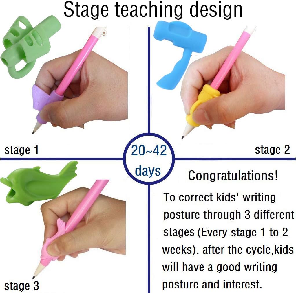 Pencil Grip,Pencil Grip for Children Handwriting Writing Aid Grip