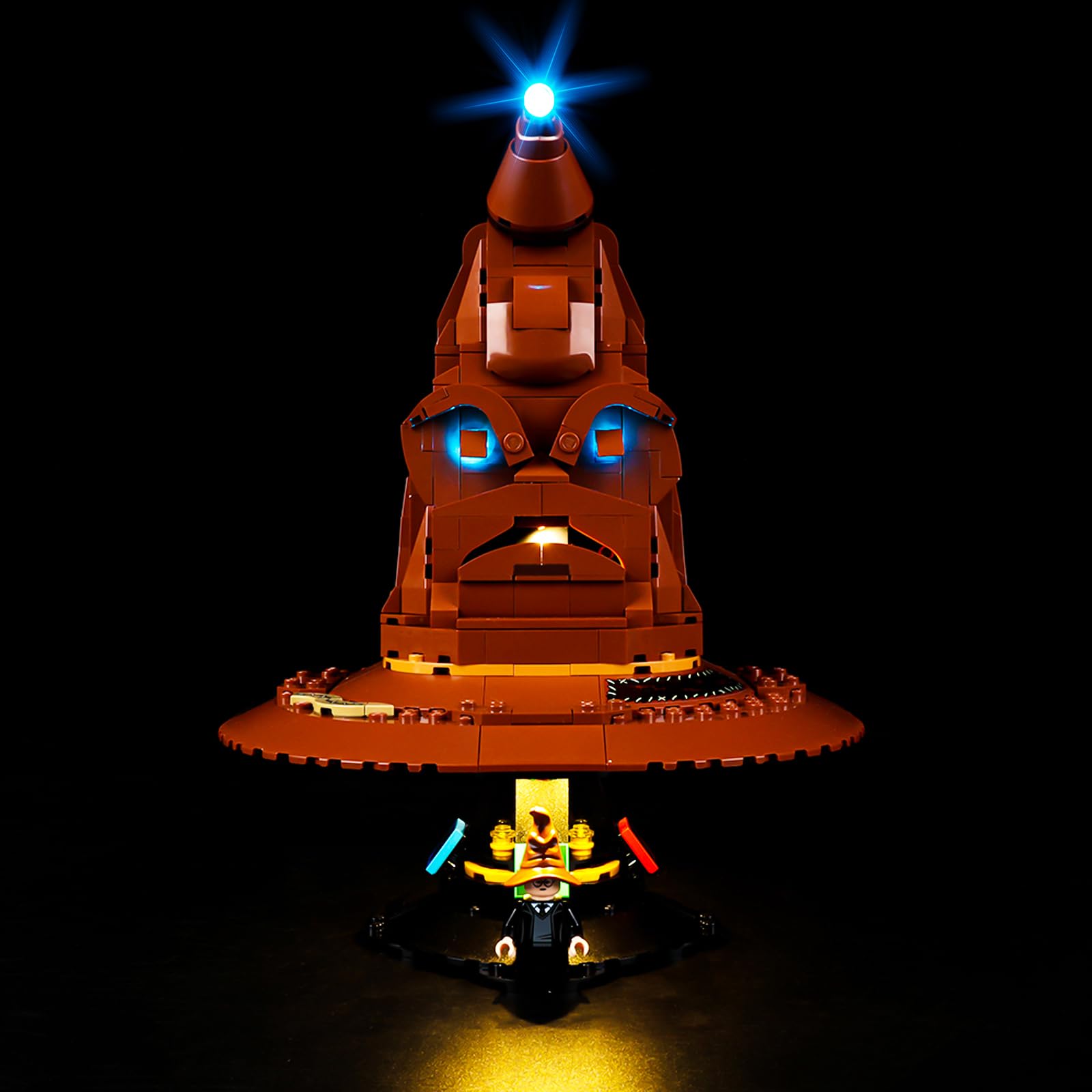 Kyglaring LED Lighting Kit Compatible with Lego Talking Sorting Hat Set 76429 Building Blocks, Lighting Accessories for Lego 76429 Model Set (Not Include Models) — image 1