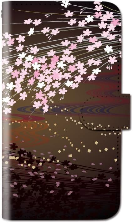 Amazon Co Jp Galaxy S8 Sc 02j 和柄 屏風絵 和風 桜 スマホケース 手帳型 マグネット式 カード収納 Dy001 01 Galaxy S8 Sc 02j L 家電 カメラ