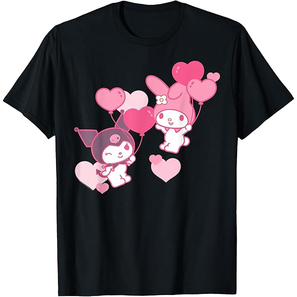 Amazon.com: Sanrio Kuromi and My Melody Berries T-Shirt, Small