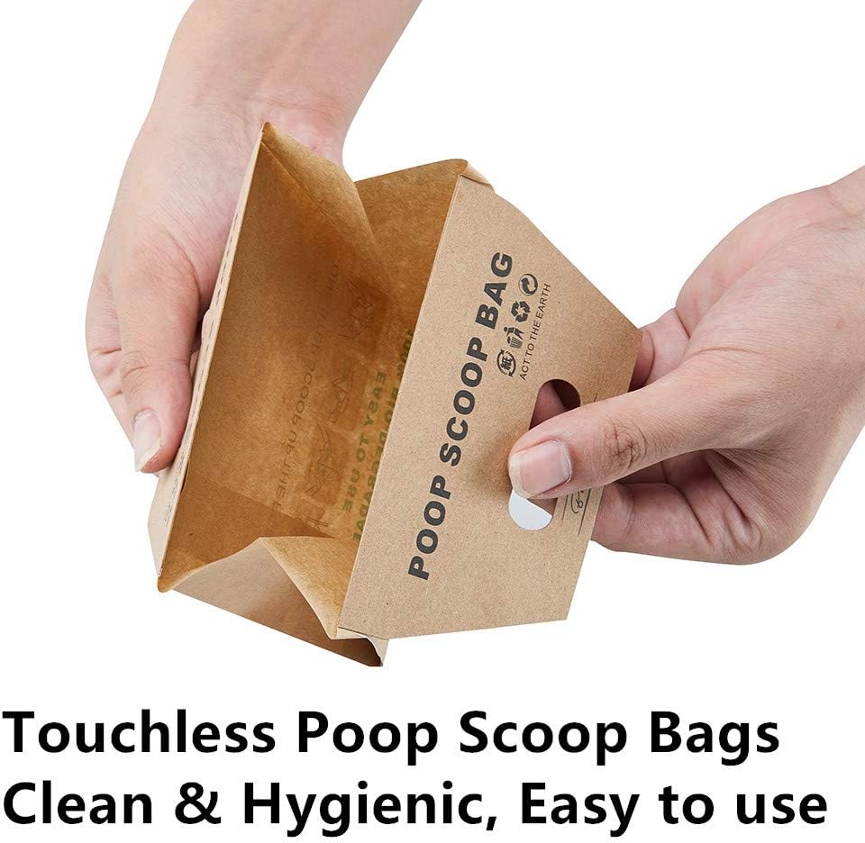 paper bags for dog poop