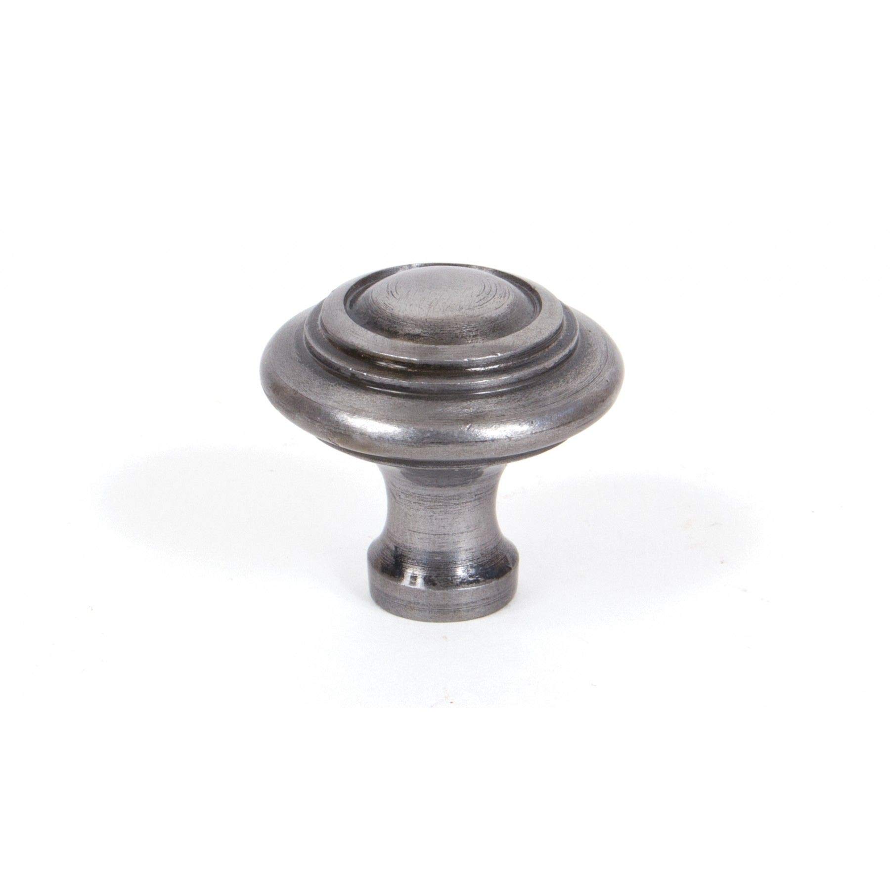 From the Anvil Natural Smooth Ringed Cabinet Knob - Large