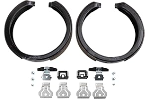 AM AUTOPARTS Rear Parking Emergency Brake Shoe Kit for Chevy GMC Cadillac Buick Olds
