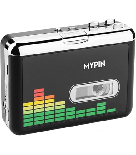 Mini Magnétophone Cassette Rétro – Enregistrable, Portatif, Pour Sac à Dos Ou Porte-clés