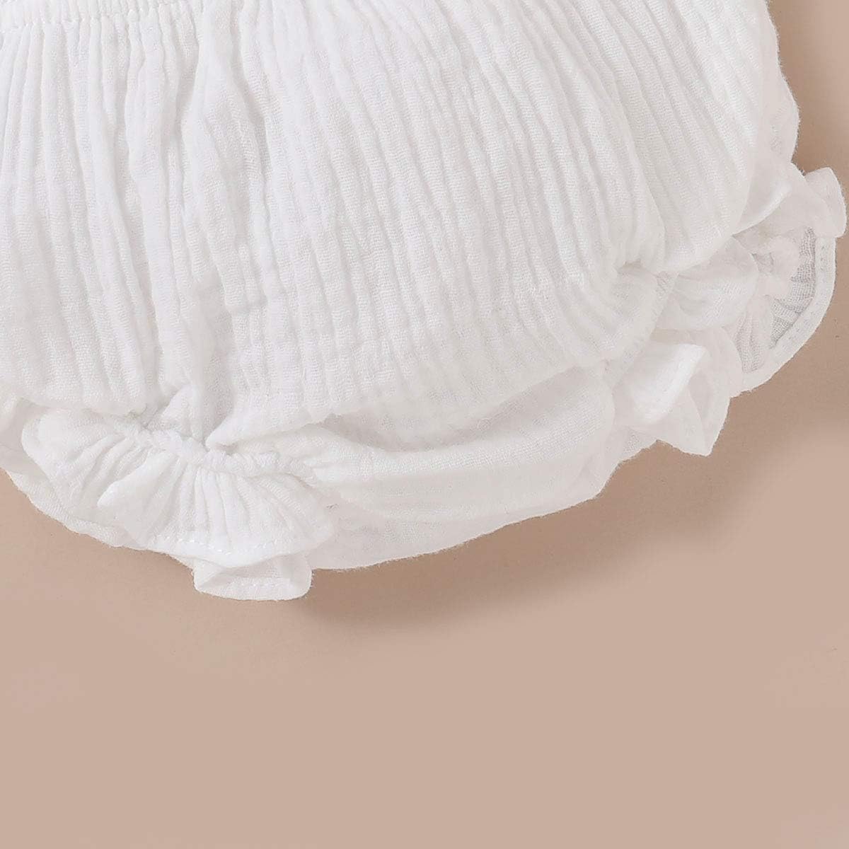 YOUNGER TREE Newborn Toddler Baby Girls Kids Cotton Linen Bloomer Shorts Diaper Cover Clothes: Clothing