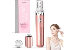 BEAUZMO Epilator,2 in 1Epilator for Women Rechargeable,Womens Electric Shaver with LED Light,Rechargeable,Hair Removal for Women Legs/Face/Bikini/Arms,Smooth Epilator Trimmer Travel Kit Set Upgrade