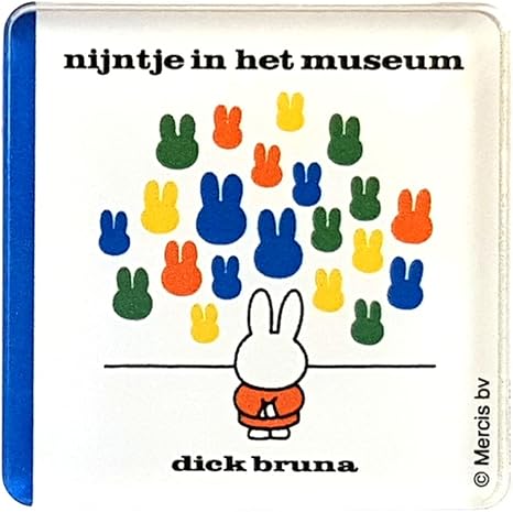 Amazon サンメニー デザイン小物 Miffy 4 5 4 5cm マグネット絵本シリーズ2 美術館 M 304 インテリア オンライン通販