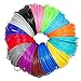 3D Pen ABS Filament 1.75mm 20 Color X 16.4 Feet Mega Value Pack 328 ft. for Art, Design and Industrial. 150 Stencils eBook Free