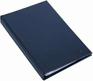 Alba - Archivador de tarjetas de visita (para 160 tarjetas), color